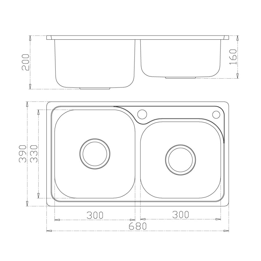 Pileta Y Media 68 x 39 Pileta Y Media 68 x 39