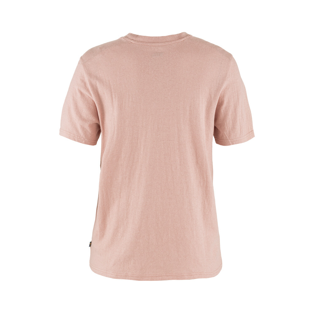 Polo Fjallraven Hemp Blend T-shirt W Mujer Chalk Rose