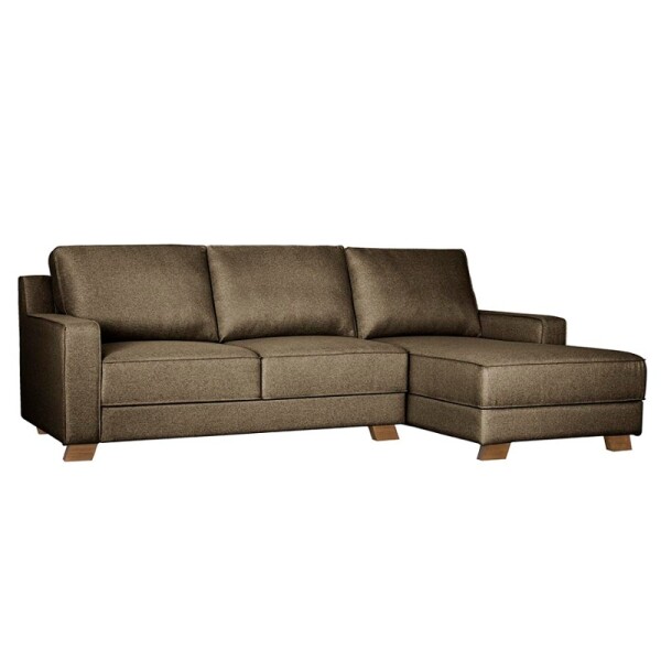 SOFÁ 3 CUERPOS DIVANNO CON CHAISE IZQUIERDO MARRÓN Sofá 3 Cuerpos Divanno Con Chaise Izquierdo Marrón