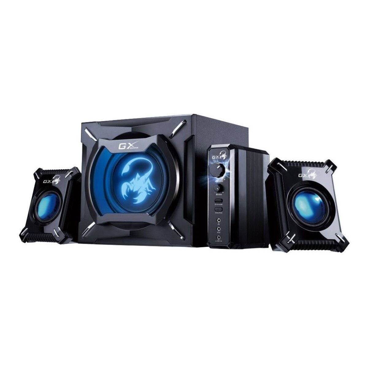 Parlante Gamer Genius 2.1 SW-G2.1 2000 Ii 