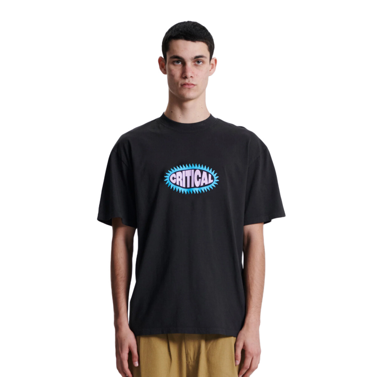 Remera Critical Slide Burst - Negro 