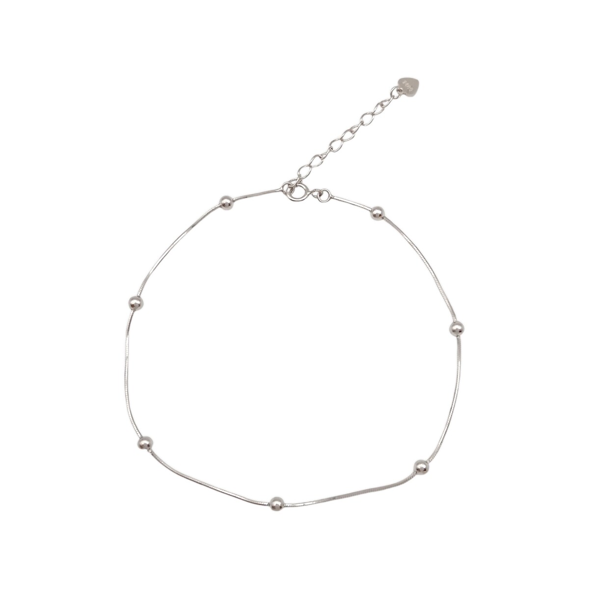 Pulsera Bolitas-Plata 925-Sin Piedra-PU3681 - sinpiedra 