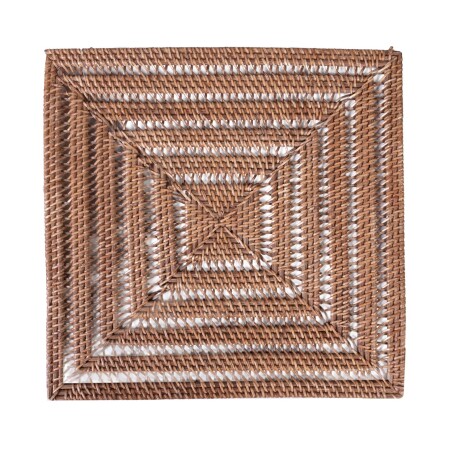 INDIVIDUAL RATTAN MARRON PRT 1717