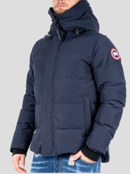 Canada Goose -Chaqueta de poliéster con capucha, MacMillan Parka Azul