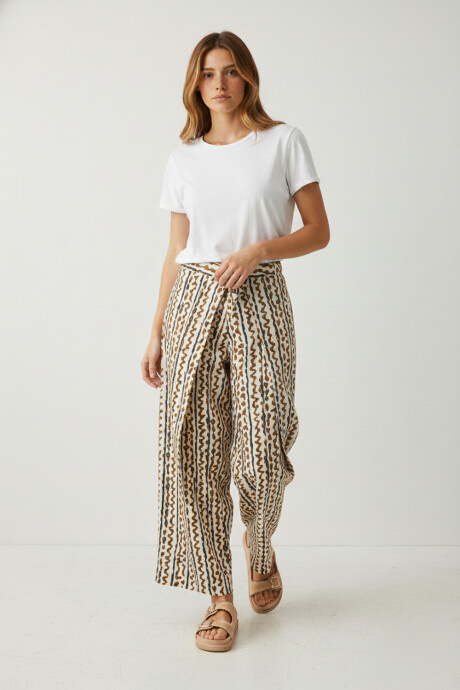 Pantalon Gertrude Estampado 1