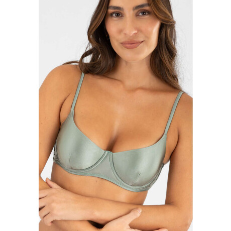 Top balco Musgo metal