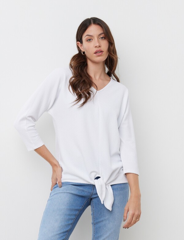 Blusa Ribs Nudo CRUDO