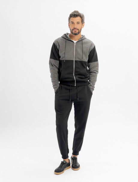 Pantalon felpa Gael negro