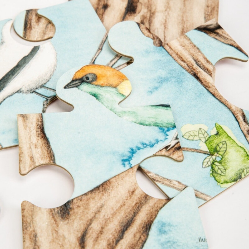 Puzzle Pájaros del Sur 30 Piezas Pika Puzzle Pájaros del Sur 30 Piezas Pika