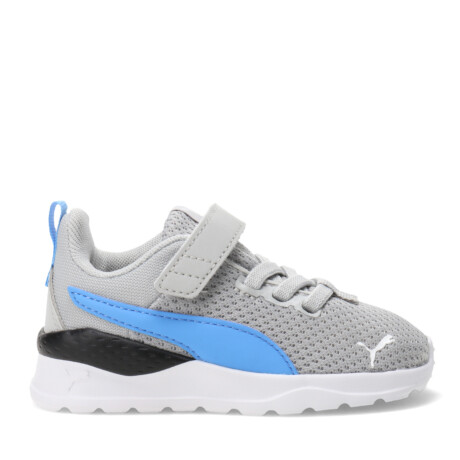 Championes de Niños Puma Anzarun Lite Gris - Azul - Blanco