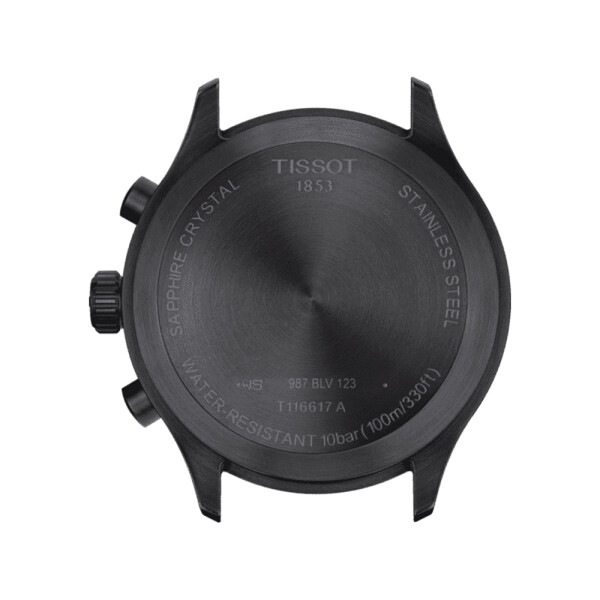 Reloj Tissot CHRONO XL caja y esfera negra con correa marrón Reloj Tissot CHRONO XL caja y esfera negra con correa marrón