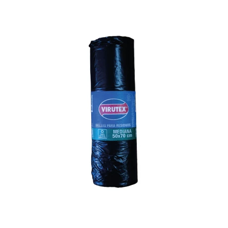 BOLSA RESIDUO VIRUTEX TUBO MED (VDE) 50X70 20PCS BOLSA RESIDUO VIRUTEX TUBO MED (VDE) 50X70 20PCS