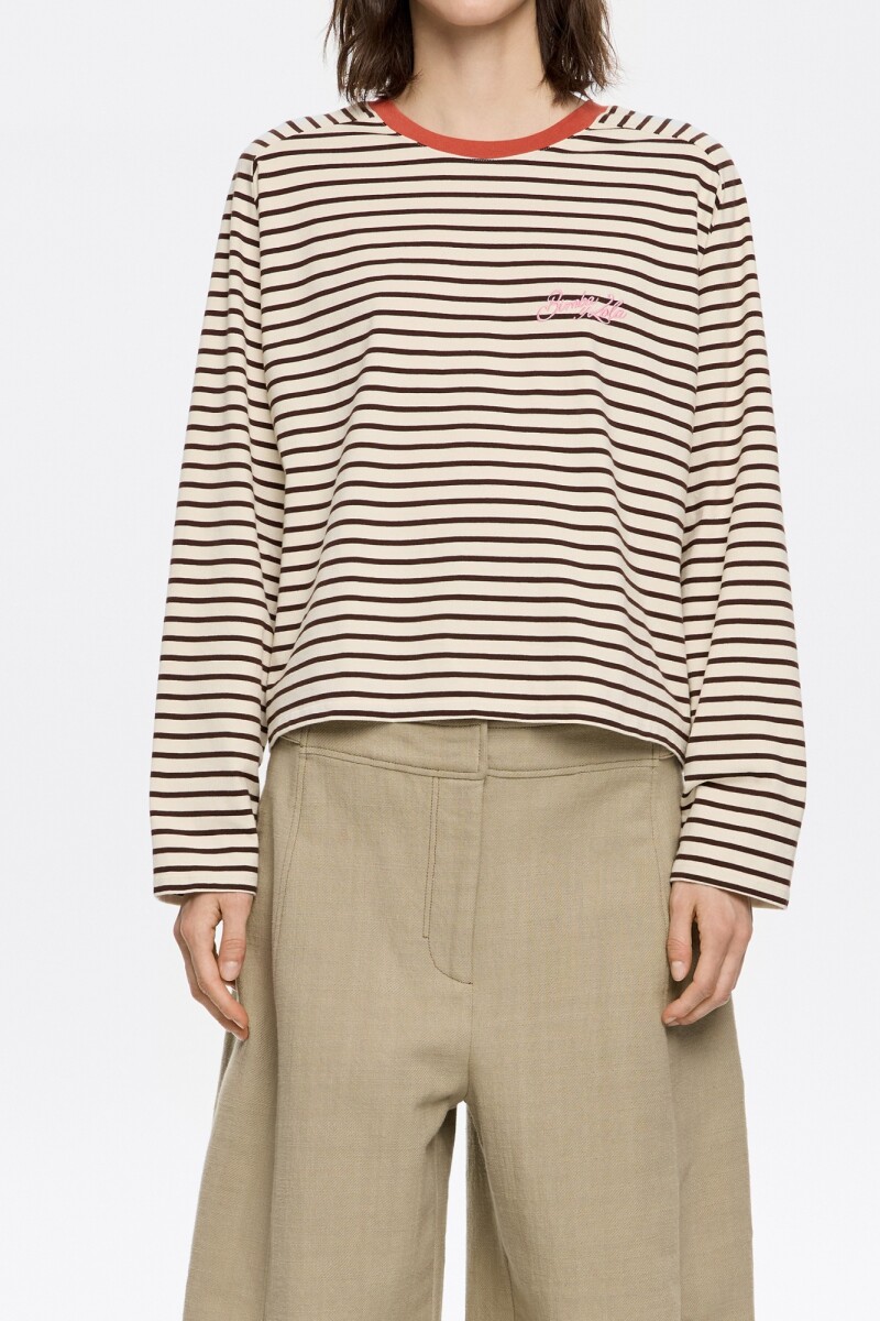 CAMISETA Marron