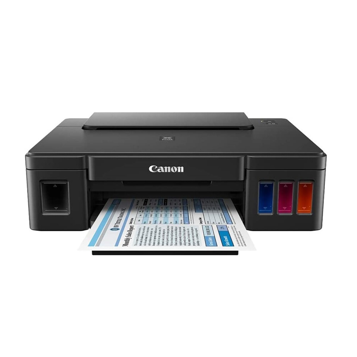 Impresora A Color Simple Función Canon Pixma G1110 Negra 110v/220v 