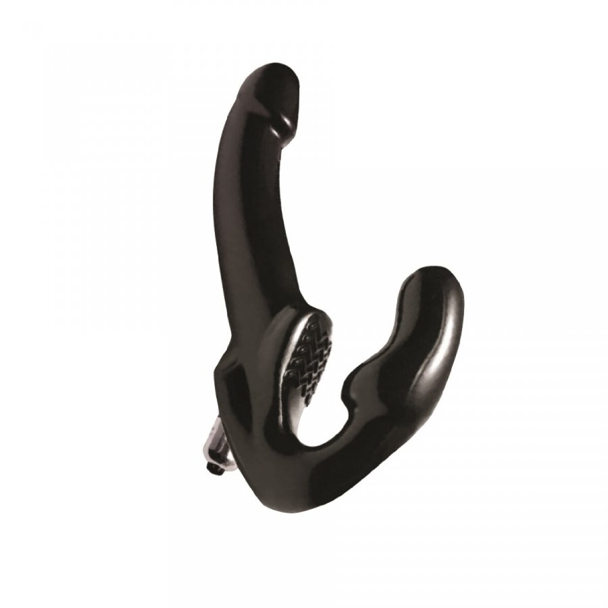 Gun Macizo Negro M Arnés Vibrador - Negro 
