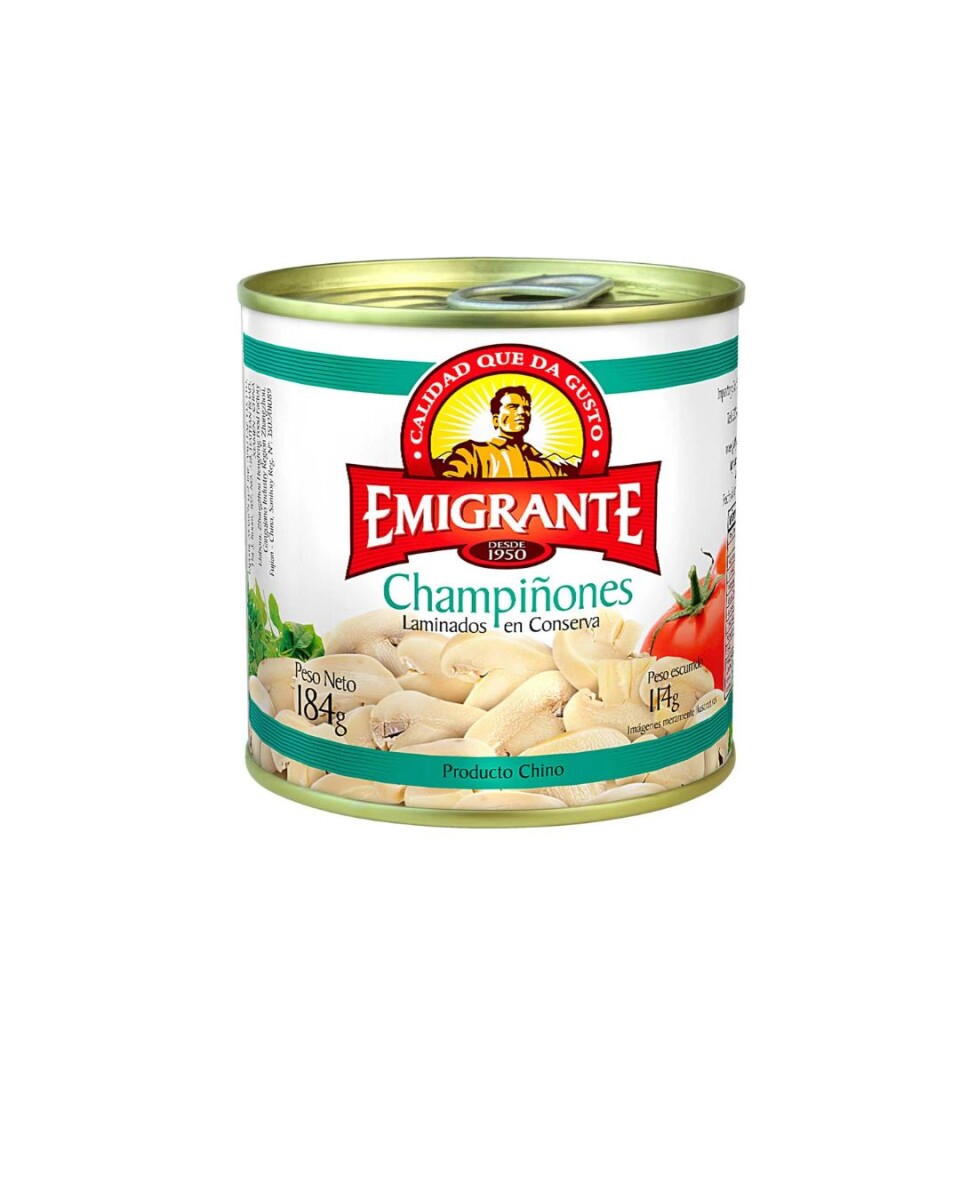 CHAMPIÑONES LAMINADOS EMIGRANTE 184GRS 