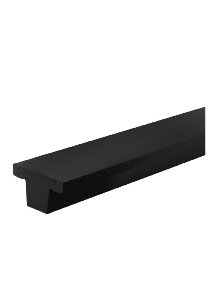 PERFIL LINE DECOR ADO DUPLO 2M NEGRO 