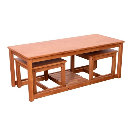 MESA RATONA CENTRAL MADERA MARRON MONTANA WALNUT