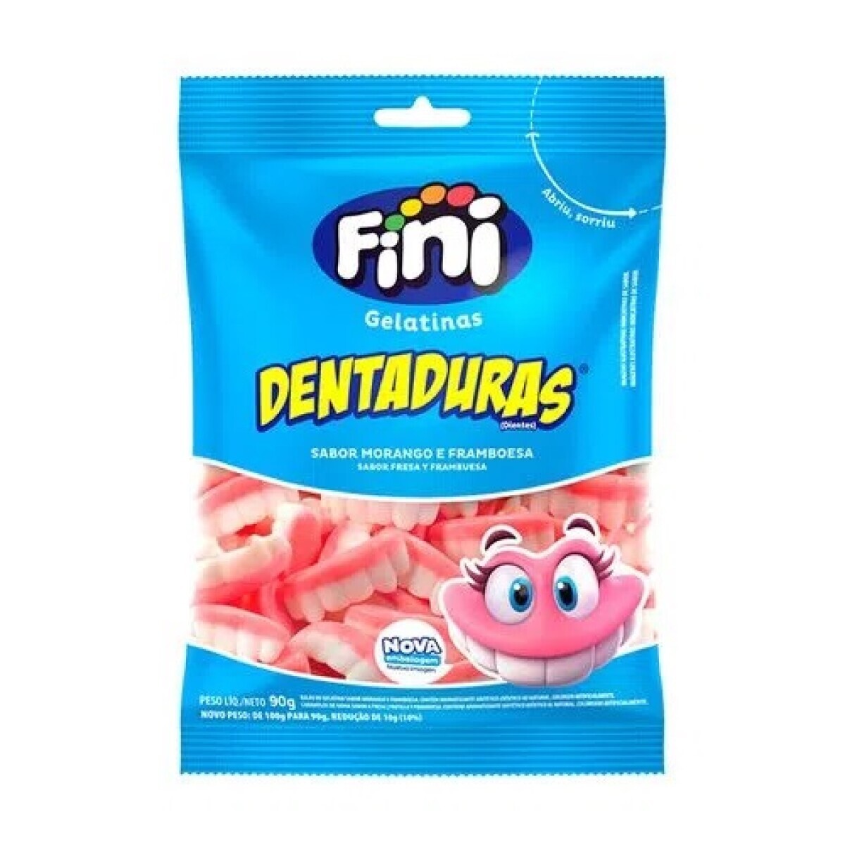 Fini Bolsa mini - Dentadura 90 grs 