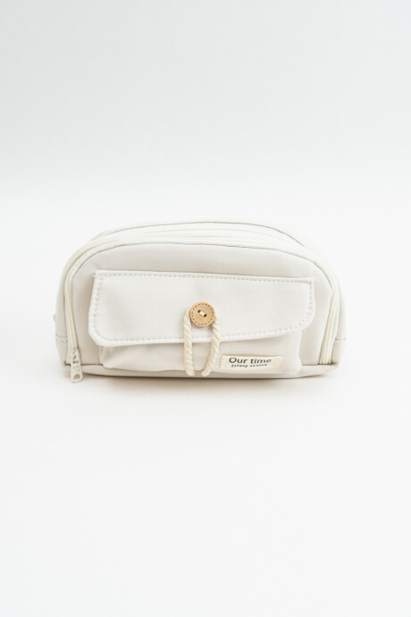Cartuchera Renata Beige