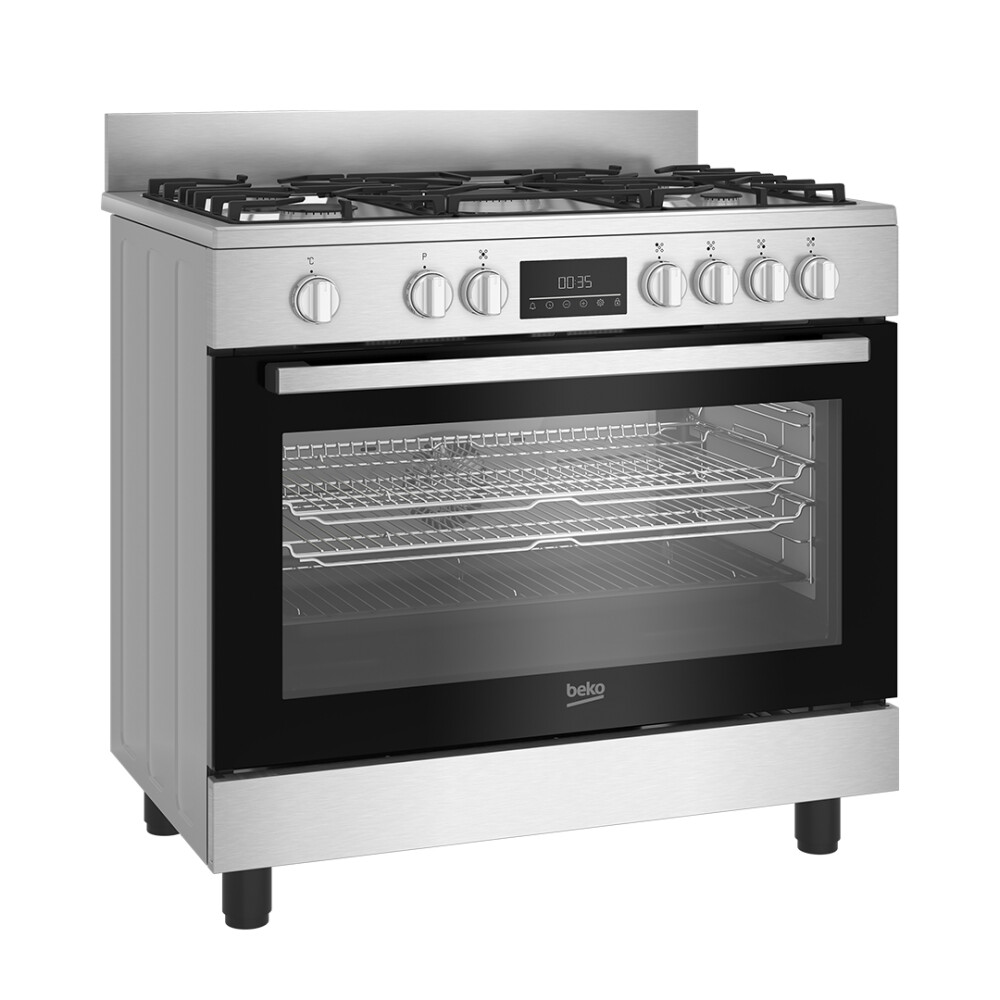 Cocina combinada 111L con grill 90cm Beko BGM 11226 EX Cocina combinada 111L con grill 90cm Beko BGM 11226 EX