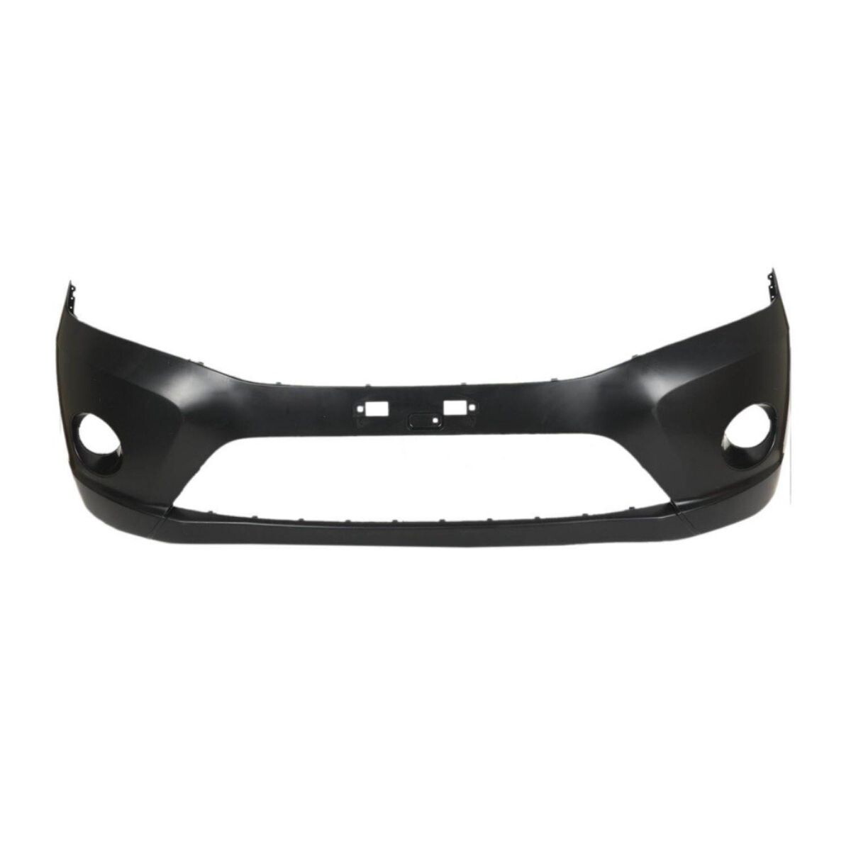 PARAGOLPE DELANTERO NEGRO LISO CON AGUJERO CAMINERO 