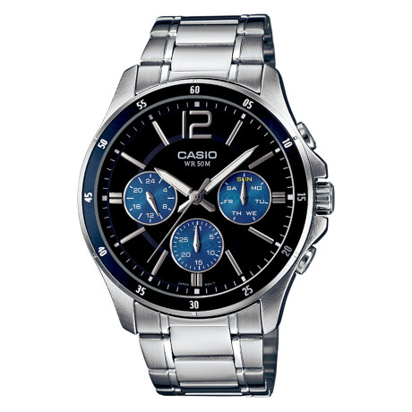 Reloj CASIO MTP1374D-2AVDF Acero Plateado Esfera 44mm 0