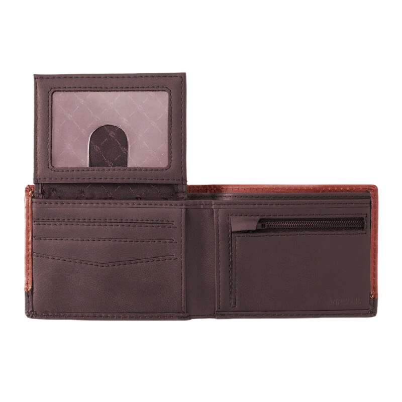 Billetera Rip Curl Ridge Pu All Day - Marrón Billetera Rip Curl Ridge Pu All Day - Marrón
