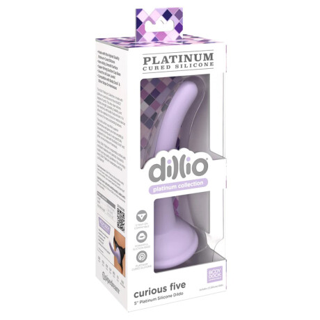 Curious Five Dildo Anal SIlicona Violeta Curious Five Dildo Anal SIlicona Violeta