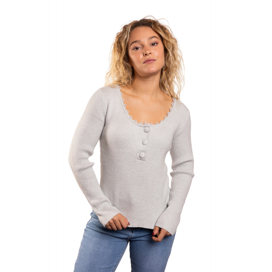 CHERRY SWEATER GREY