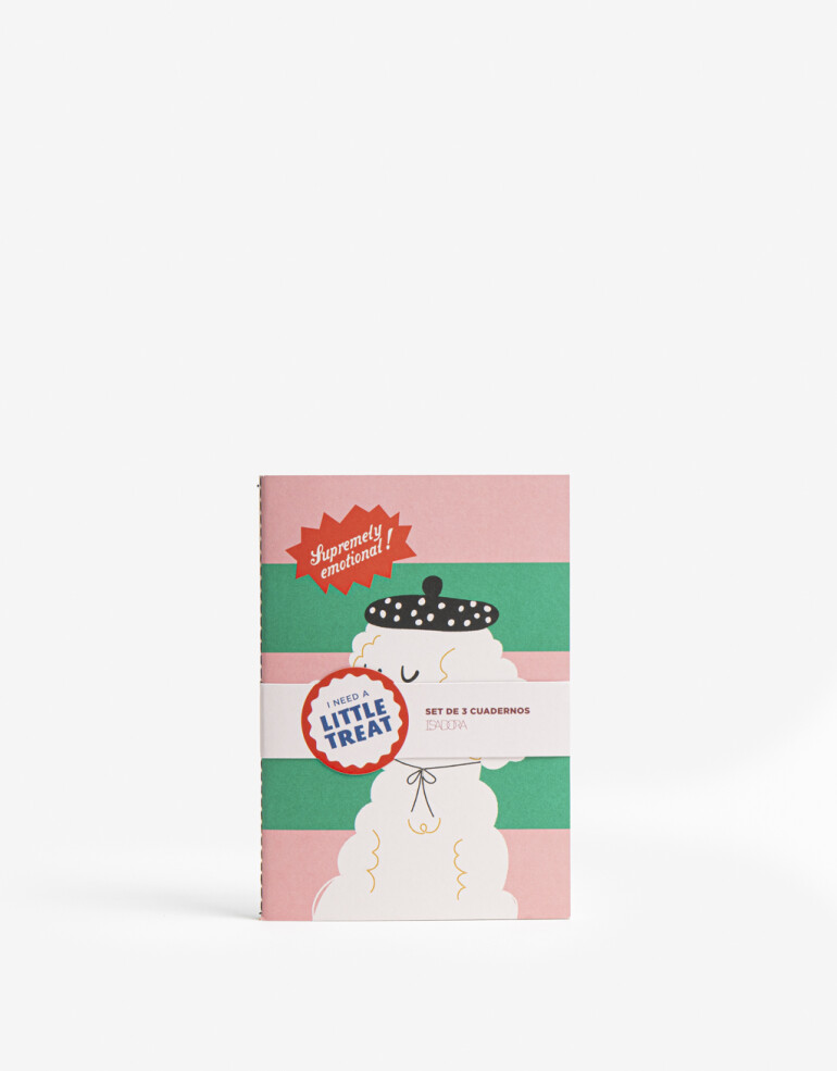 Anotadores Cuadernos y Memos Cuaderno Set Set De Cuadernos Sugar Crush - Combinacion Multicolor
