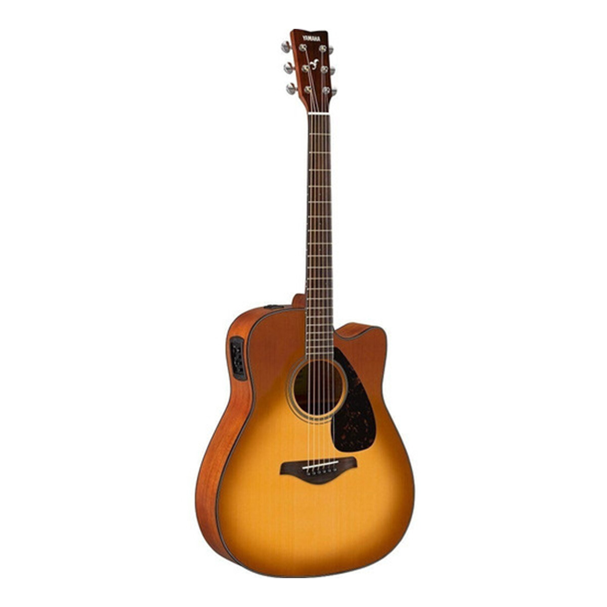 Guitarra Electro Acústica Yamaha Fgx800 Sandburst 