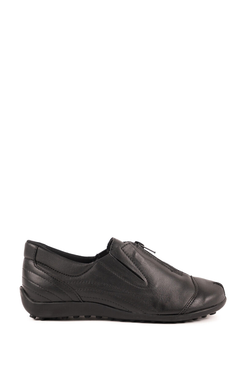 ZAPATO DE CUERO ALMA - NEGRO 
