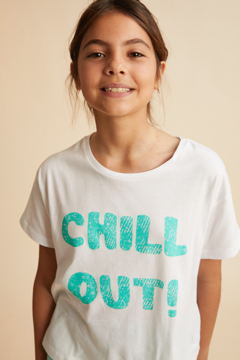 Remera manga corta Chill