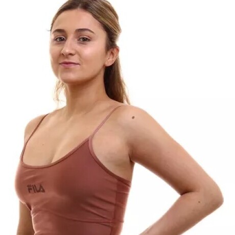 Top Fila Training Dama Longe Life Studio II Cobre S/C