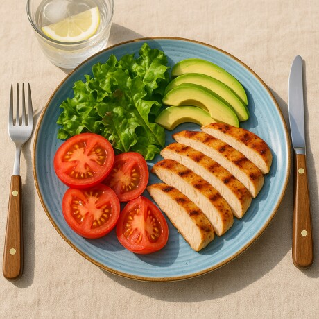 Plato Llano Artisan 28 cm Azul Porcelana Plato Llano Artisan 28 cm Azul Porcelana