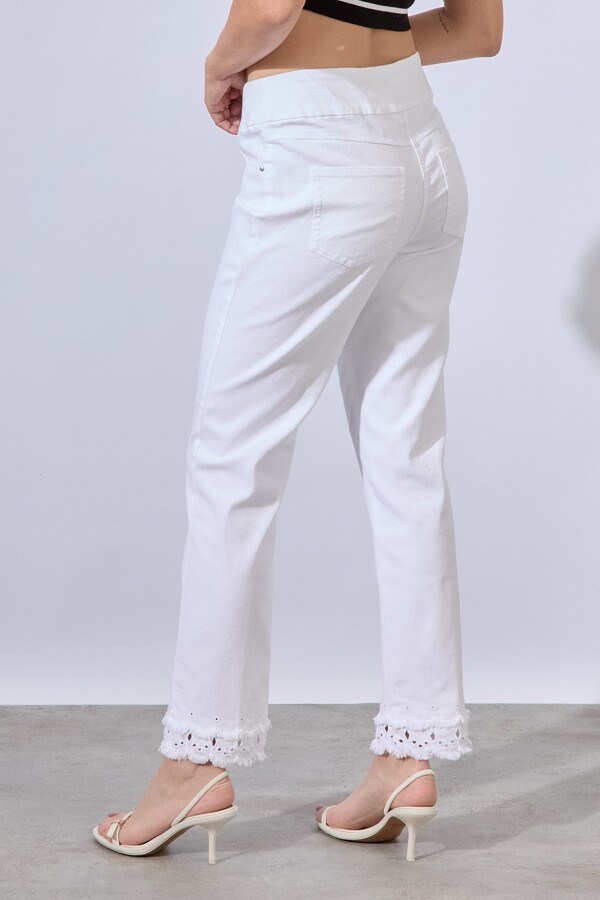 Jegging Bordada BLANCO