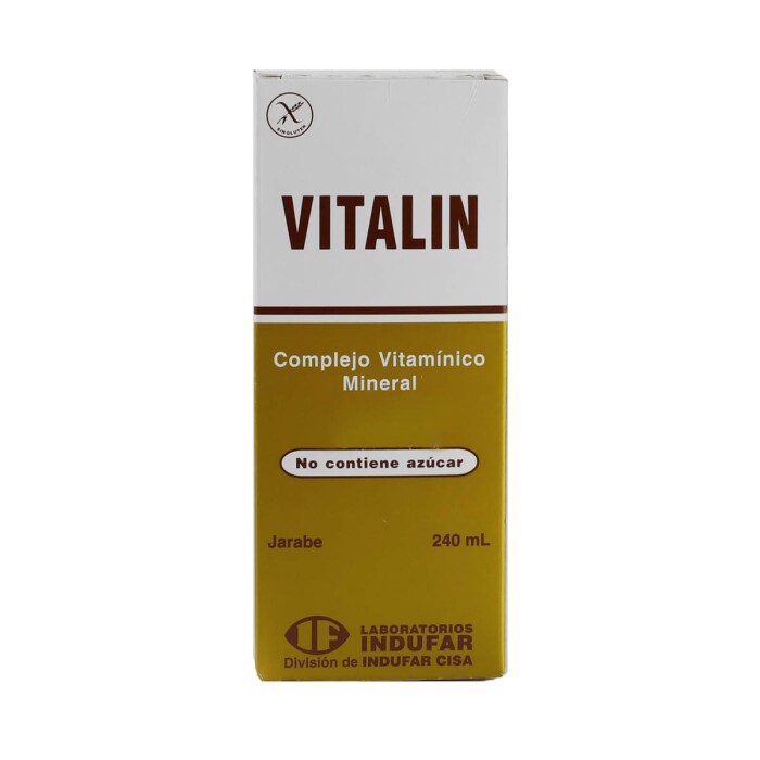 vitalin jarabe frasco x 240 ml.
