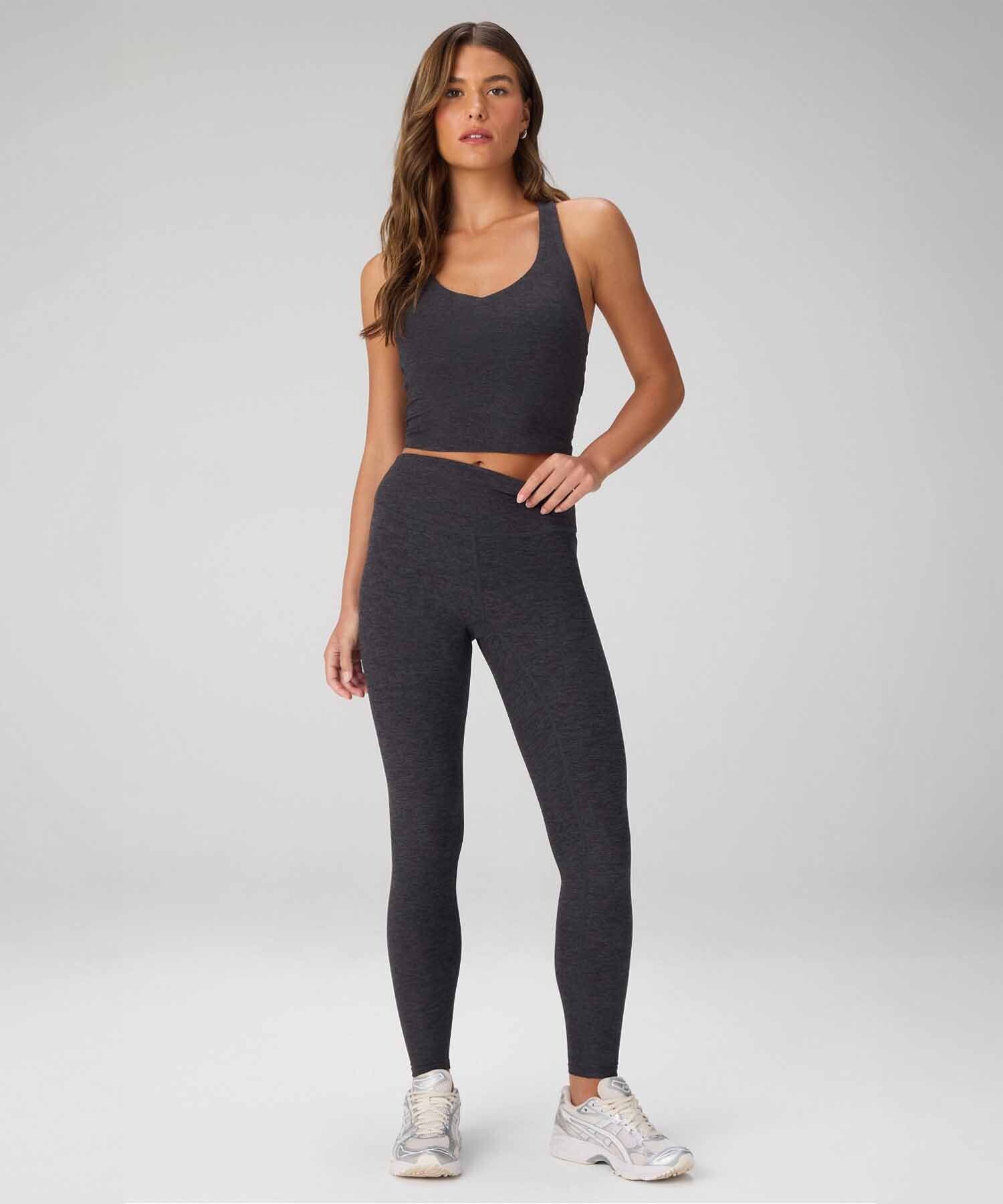 Leggings HeatherFlex High-Waisted TLC Mujer Black Heather