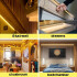 Cinta Neón Led Luces Manguera Tira Flexible 5m Decoración Variante Color Amarillo