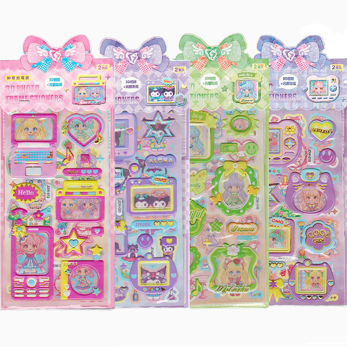 Stickers 3D varios diseños - Stickers 3d Varios Diseños 