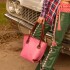 Medium All Season Bag Fucsia / Chocolate