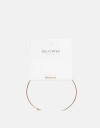 Pulseras Rígidas Strass Pulsera Con Dije De Estrella - Dorado