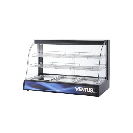 Vitrina Caliente Curva de Mesa 94 x 48 x 62 cm Vitrina Caliente Curva de Mesa 94 x 48 x 62 cm