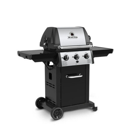 Barbacoa Broil King Monarch 320 a gas Negro Y Acero