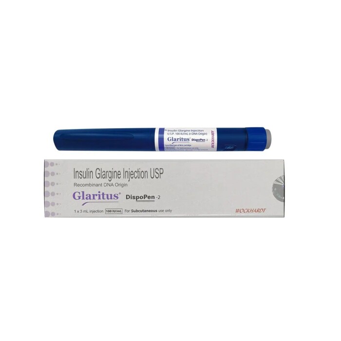 GLARITUS INSULINA GLARGINA 1 INYECT X3ML única