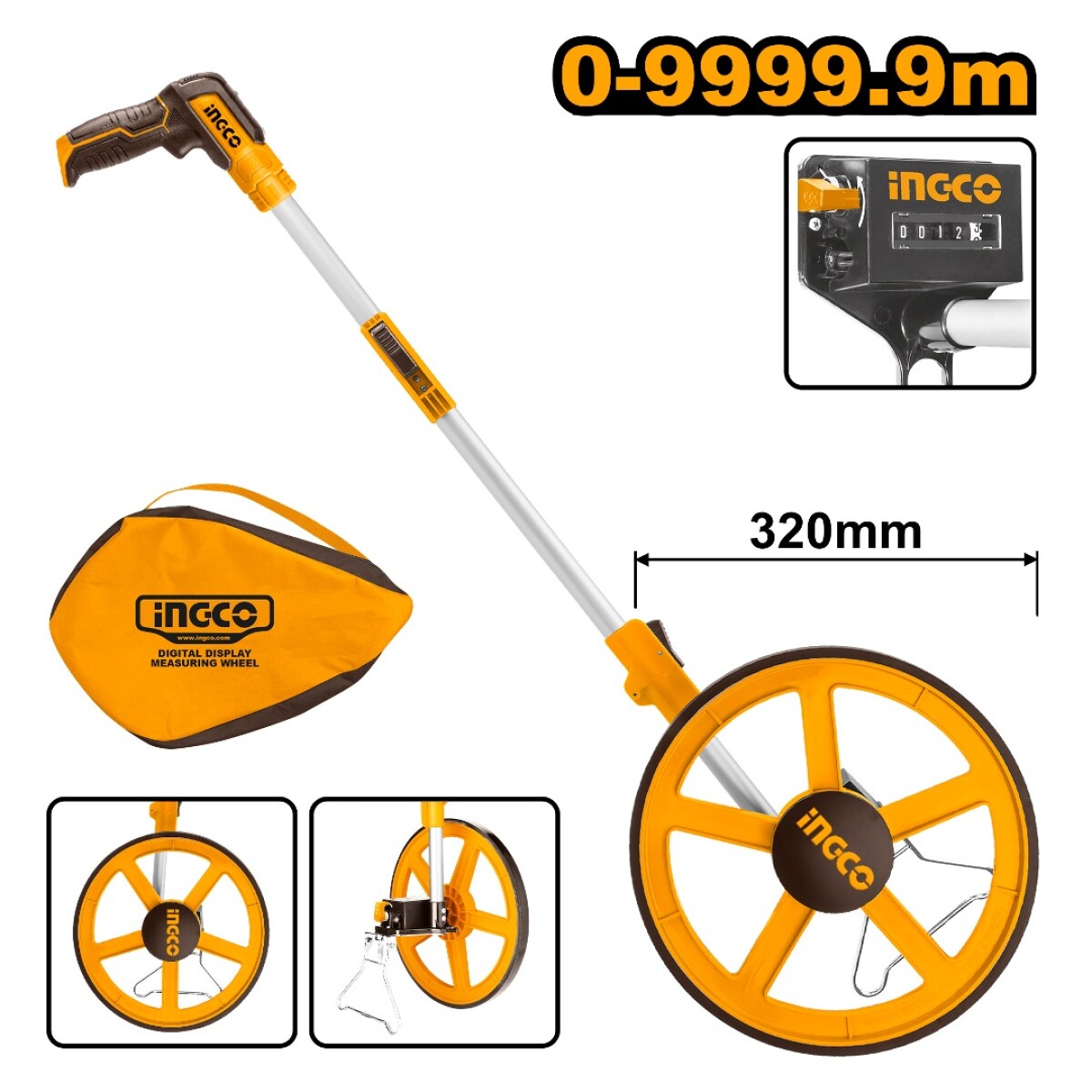 ODOMETRO 320MM DIAMETRO INGCO HDMW45 