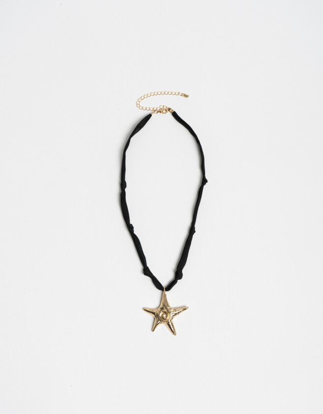 Collares Cortos Soles Collar Corto Con Sol - Dorado