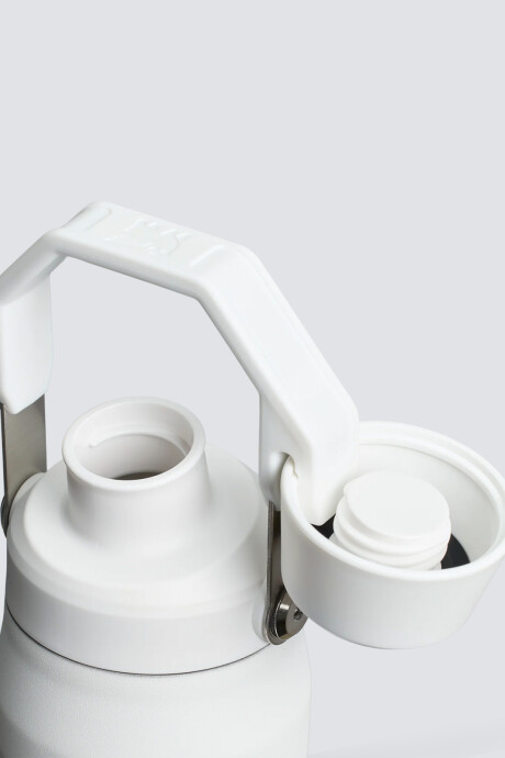 Botella IceFlow Stanley con tapa de flujo rápido | 24 oz Blanco