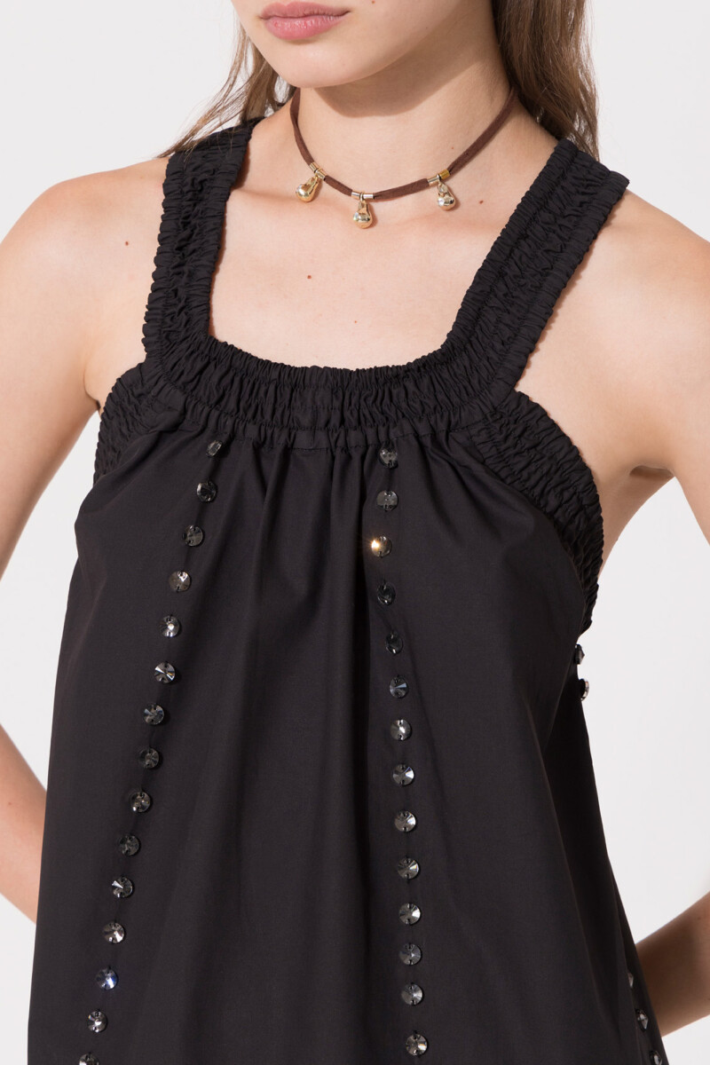 Vestido Shine Negro